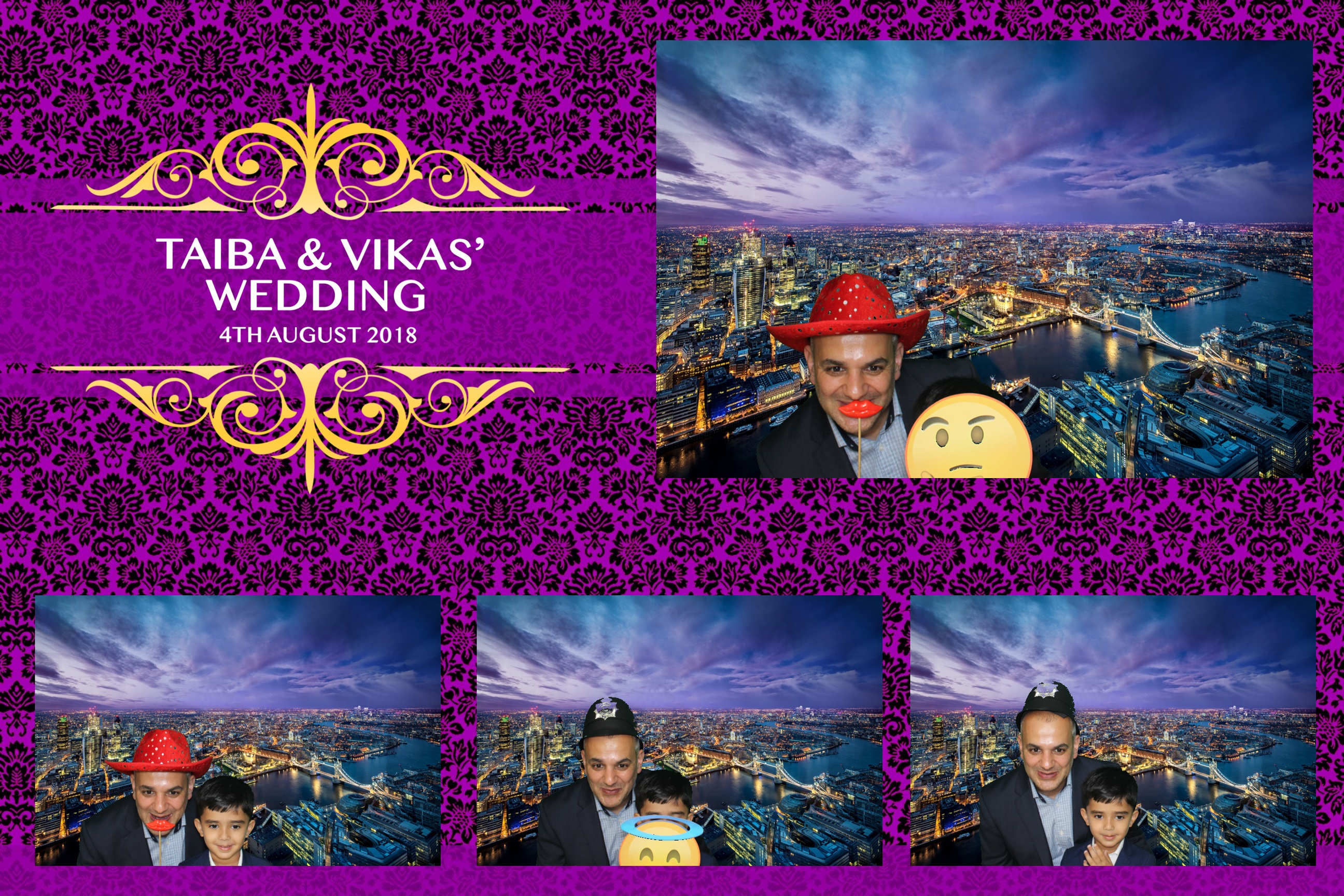 Taiba & Vikas | View more photos from the event at images.mobile-photo-booth.com/u/MobilePhotoBoothUK/Taiba-Vikas